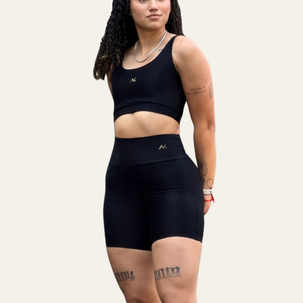 Conjunto Short canelado Aline